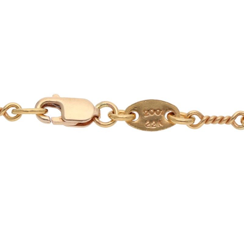 Chrome Hearts Neckchain Twist Chain Gold Necklace — view 4