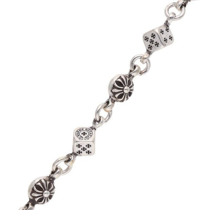 Chrome Hearts Dice Cross Ball Silver Bracelet — view 5