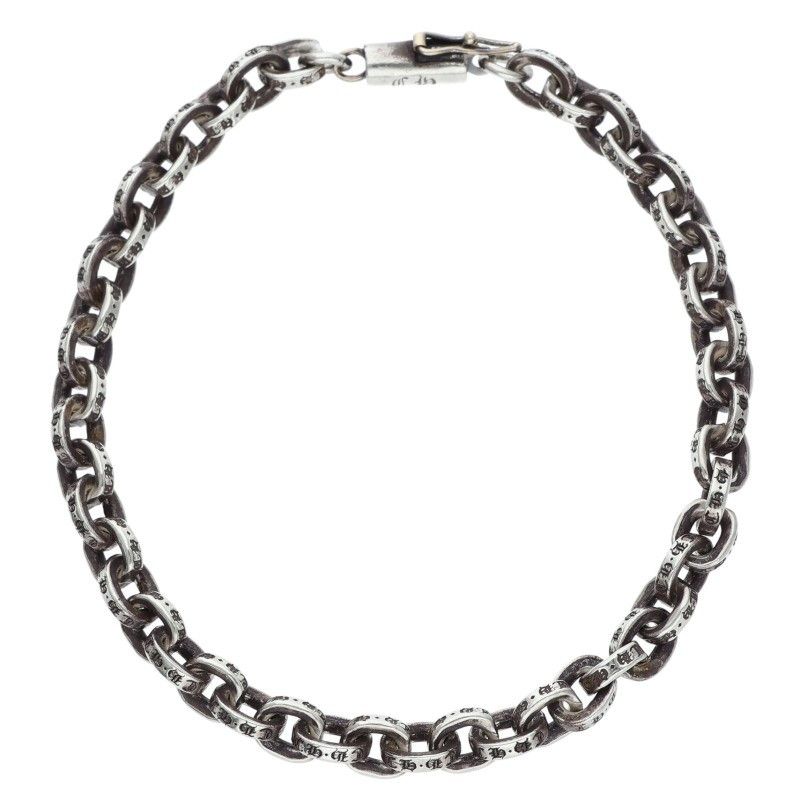 Chrome Hearts Paper Chain Silver Bracelet