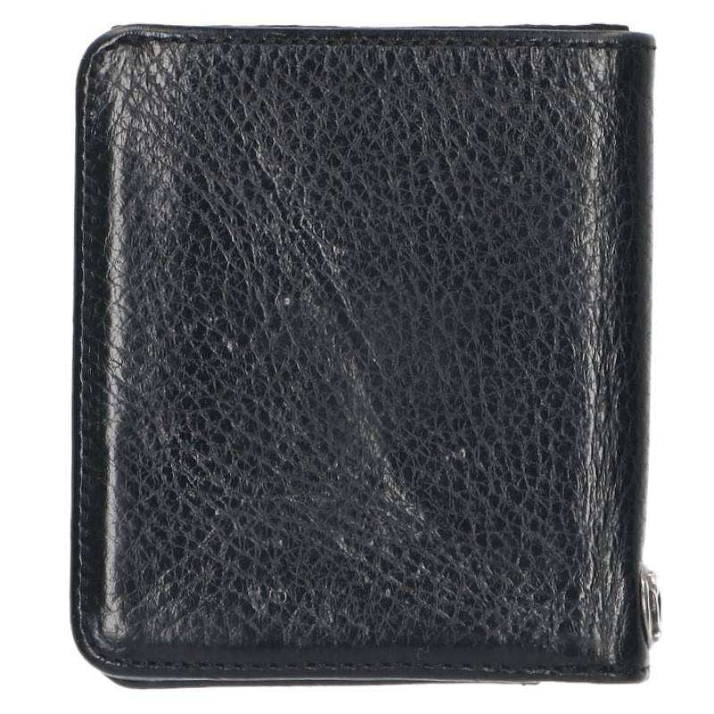 Chrome Hearts DR Digiacomo Leather Bifold Wallet with Cross Patch Grommet — view 2