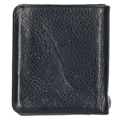 Chrome Hearts DR Digiacomo Leather Bifold Wallet with Cross Patch Grommet — view 2
