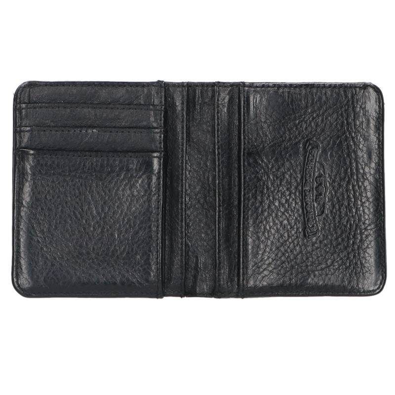 Chrome Hearts DR Digiacomo Leather Bifold Wallet with Cross Patch Grommet — view 3