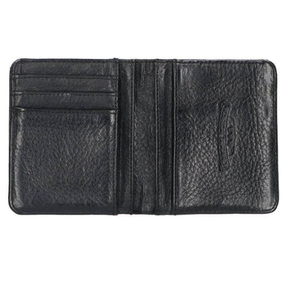 Chrome Hearts DR Digiacomo Leather Bifold Wallet with Cross Patch Grommet — view 3