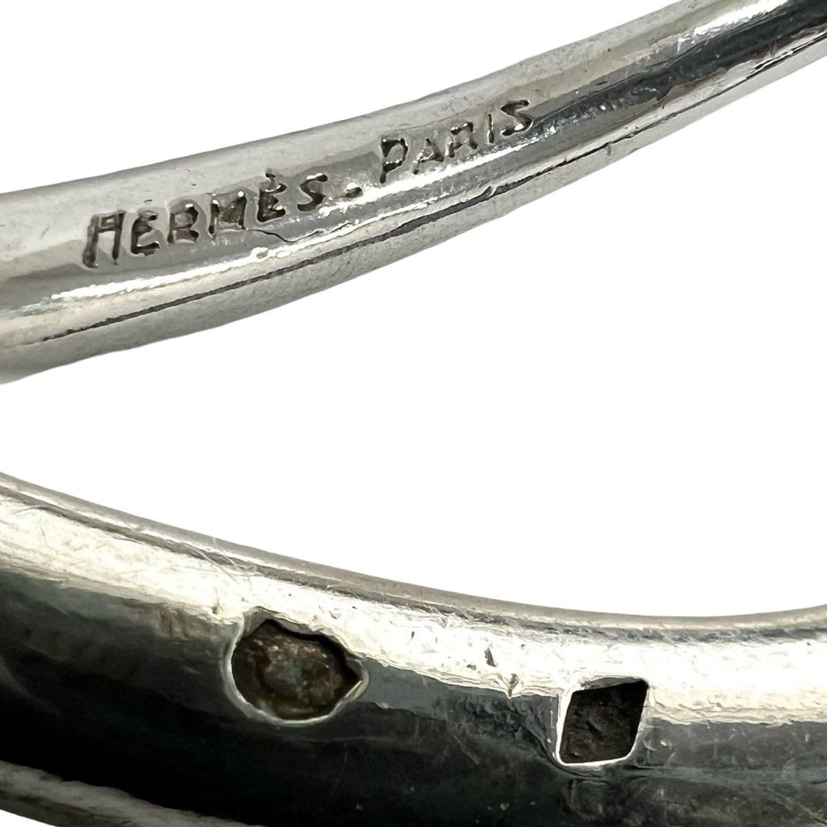 Hermes Vintage Horsebit Bracelet 925 Sterling Silver — view 3