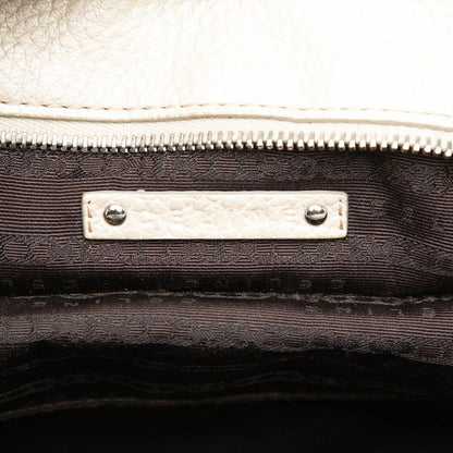Celine Bittersweet Handbag White Leather — view 5