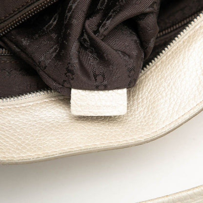 Celine Bittersweet Handbag White Leather — view 6