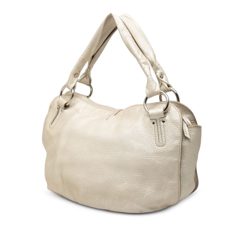 Celine Bittersweet Handbag White Leather — view 2