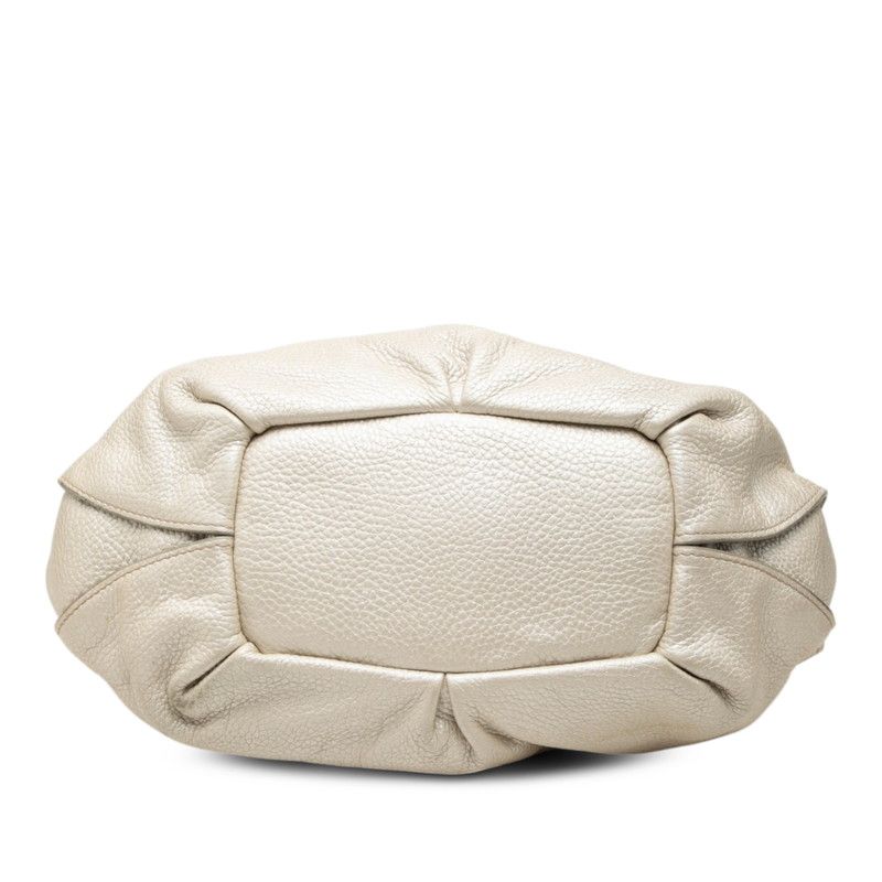 Celine Bittersweet Handbag White Leather — view 3