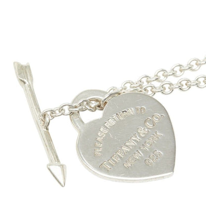 Tiffany & Co Return to Love Track Heart Arrow Chain Pendant 925 — view 2