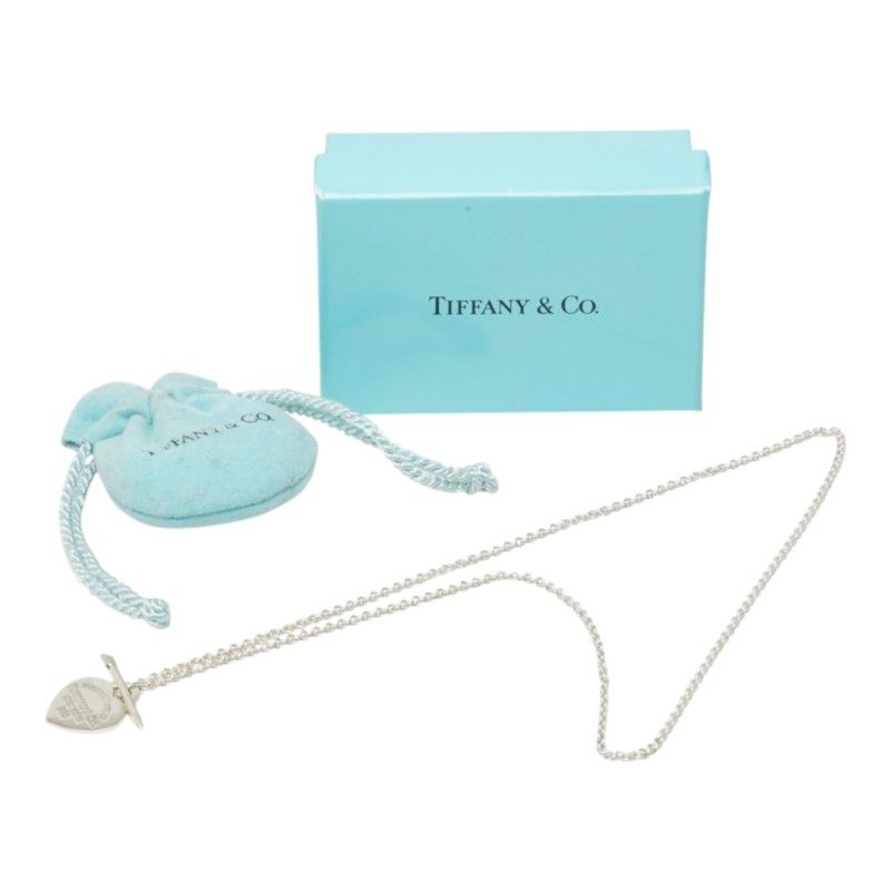 Tiffany & Co Return to Love Track Heart Arrow Chain Pendant 925 — view 7