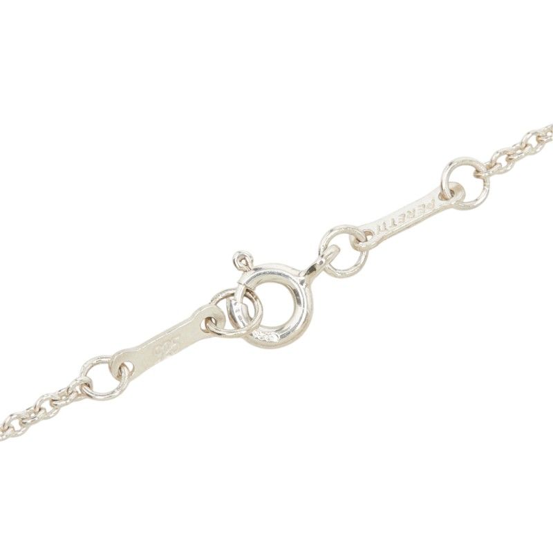 Tiffany & Co Open Heart Long Necklace Silver — view 5
