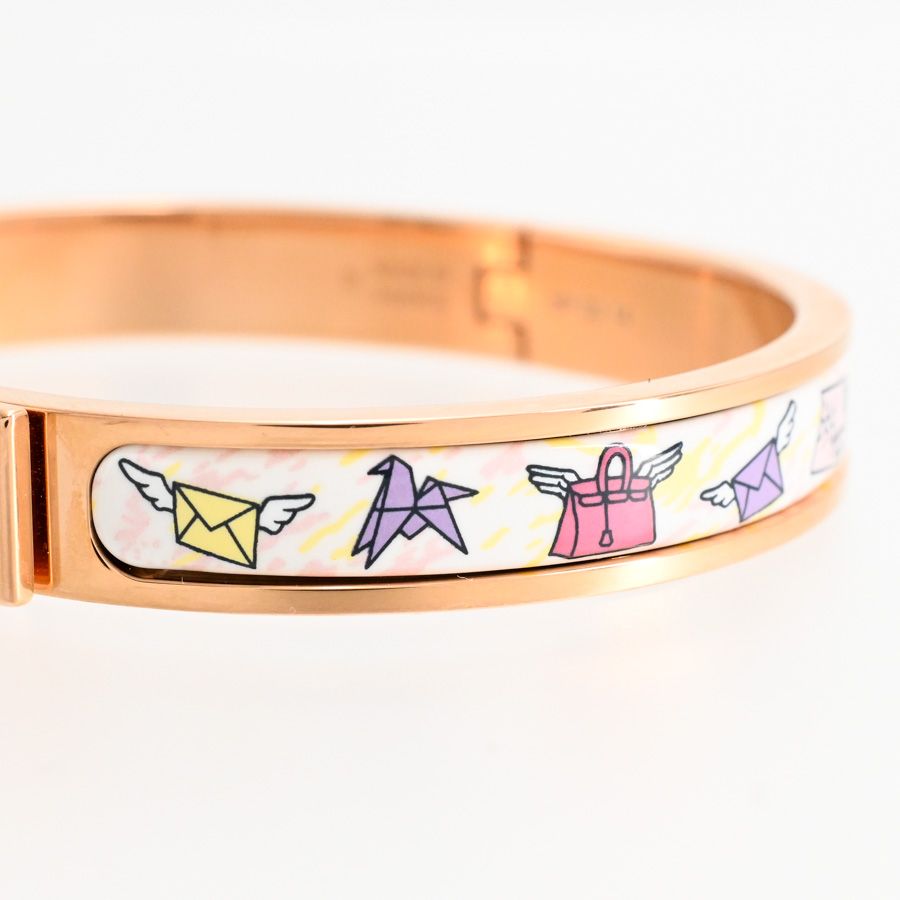 Hermes Bangle Mini Clic Kelly Bracelet — view 2