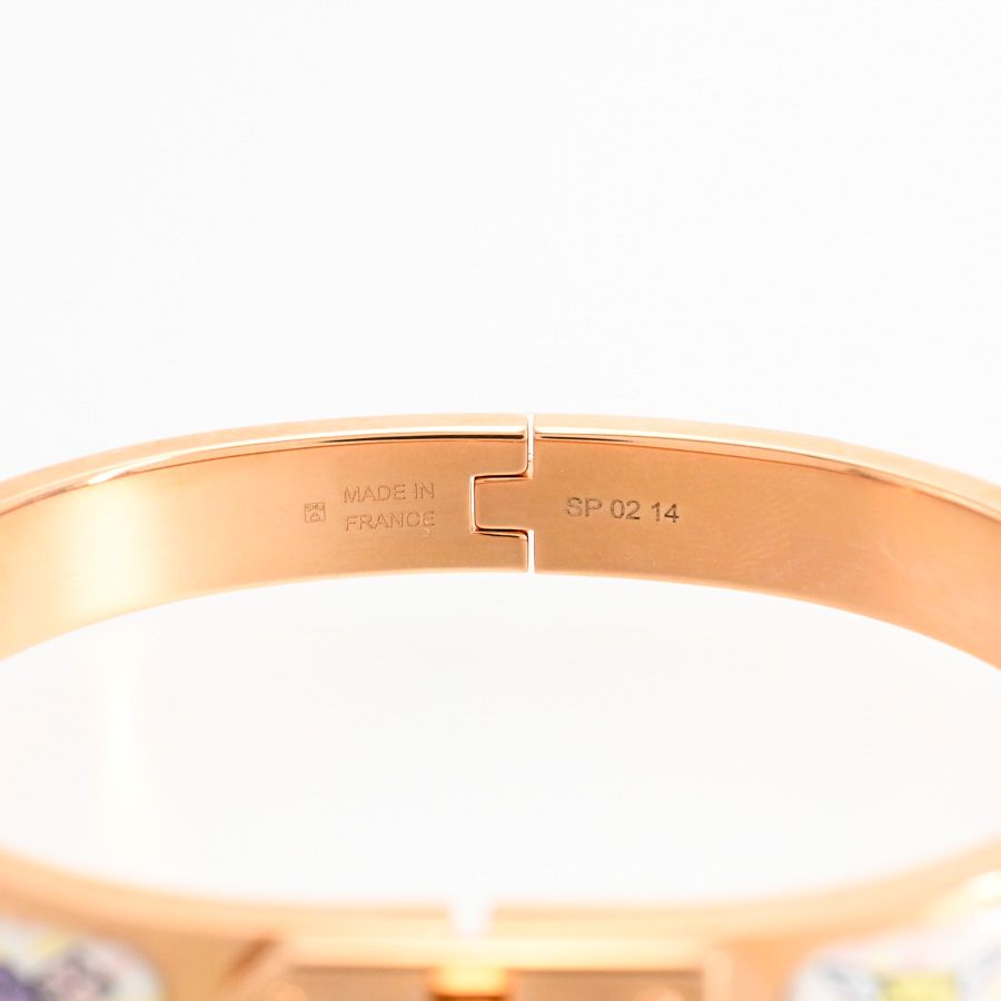 Hermes Bangle Mini Clic Kelly Bracelet — view 5