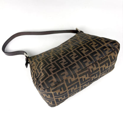Fendi Shoulder Bag Zucca Pattern Canvas Brown — view 2