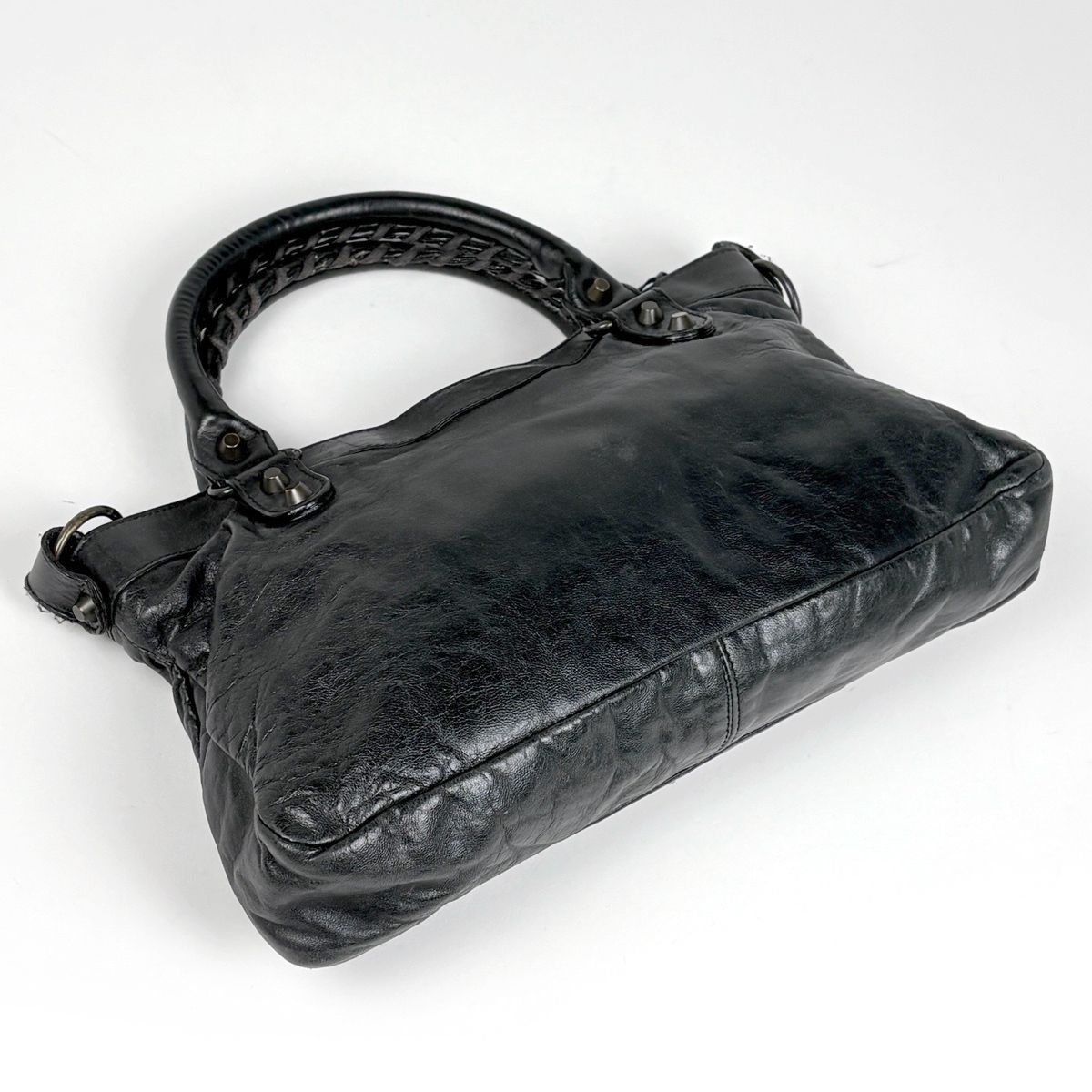 Balenciaga Handbag the First 2-Way Leather Black — view 2