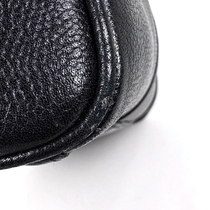 Chanel Handbag CC Logo 2-Way Mini Boston Caviar Leather Black — view 4