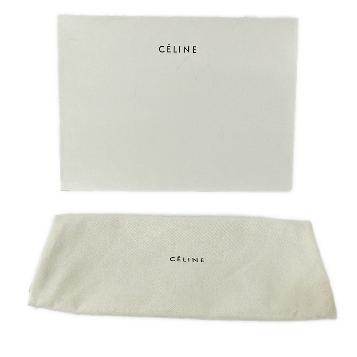 Celine Wallet Strap Large Multi Function Navy Bordeaux Leather — view 7