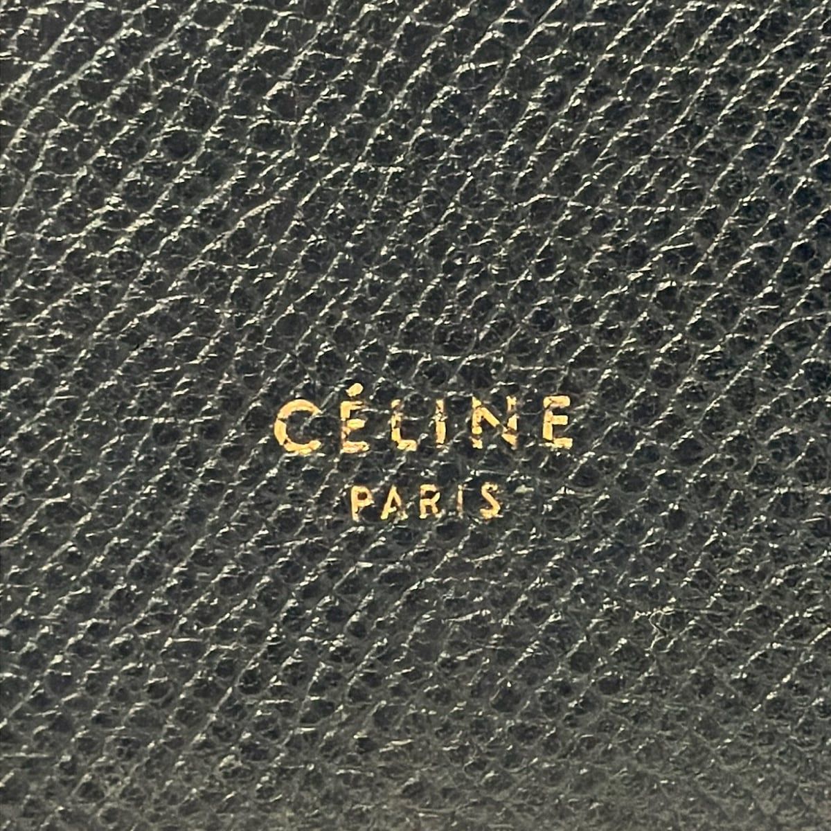 Celine Wallet Strap Large Multi Function Navy Bordeaux Leather — view 6