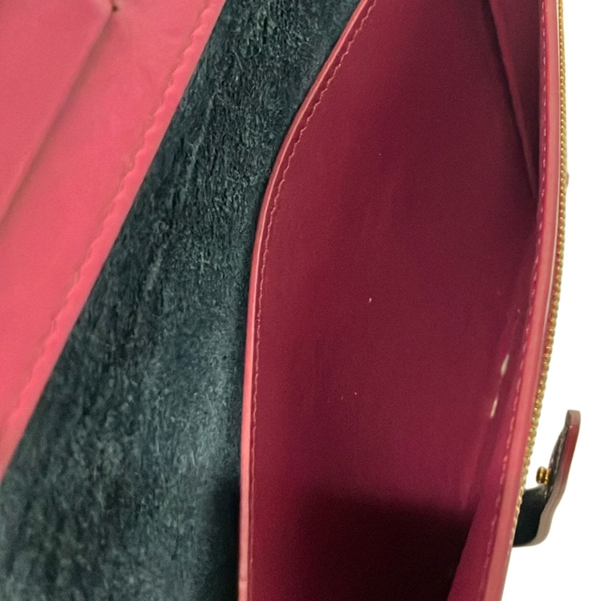 Celine Wallet Strap Large Multi Function Navy Bordeaux Leather — view 4