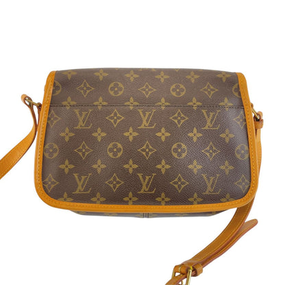 Louis Vuitton Monogram Solonge Brown Leather Shoulder Bag Pochette — view 2