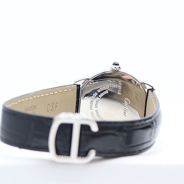 Cartier Ronde Solo SM Date White Dial Watch — view 4