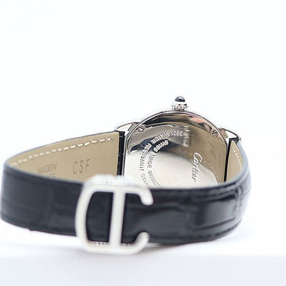 Cartier Ronde Solo SM Date White Dial Watch — view 4