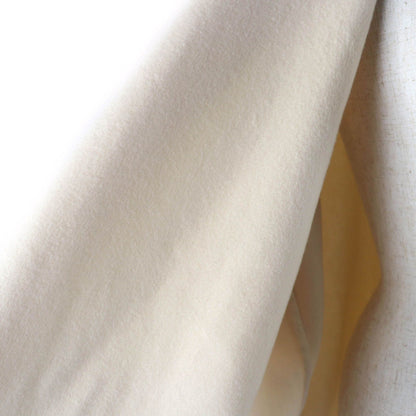 Celine 2 Cashmere 100% Egg Crombie Coat Ivory Hanger with Garment 40 — view 5