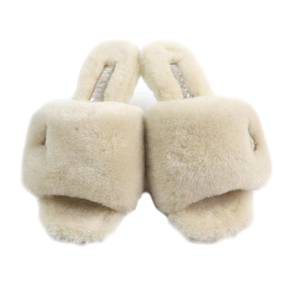 Prada Sheepfur with Sandals Beige — view 4