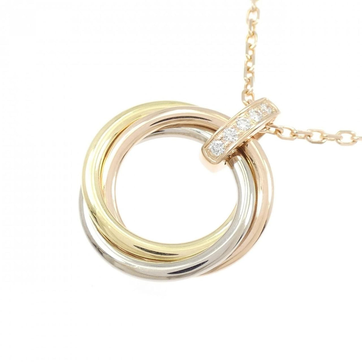Cartier Trinity Necklace Pink — view 3