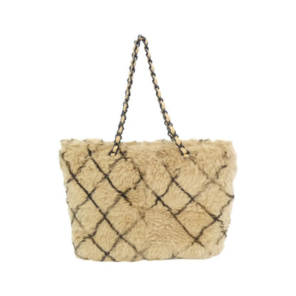 Chanel Vintage Bag Handbag Beige — view 2
