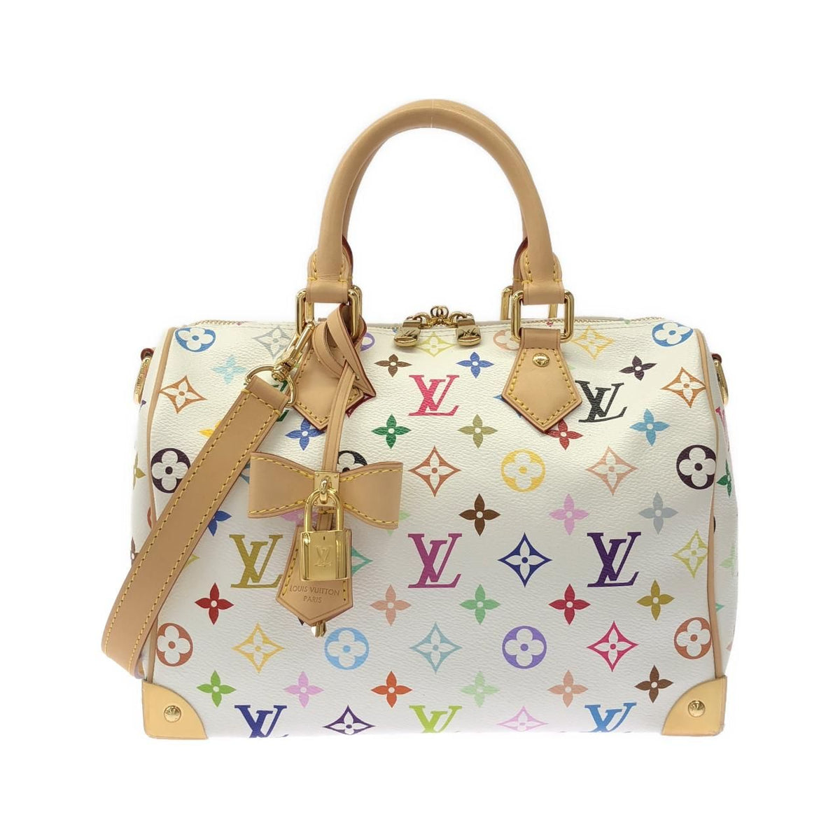 Louis Vuitton Multicolor Speedy Bandouliere 25 Boston Bag