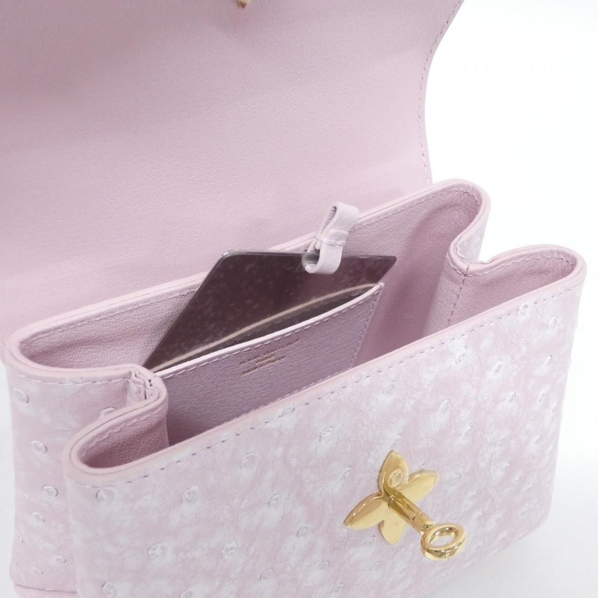 Louis Vuitton Exotic Leather Rose Des Vins Bag — view 6