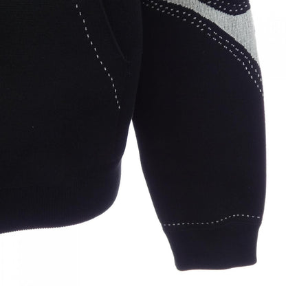 Louis Vuitton Graphic Intarsia Zip Cotton Hoodie — view 6