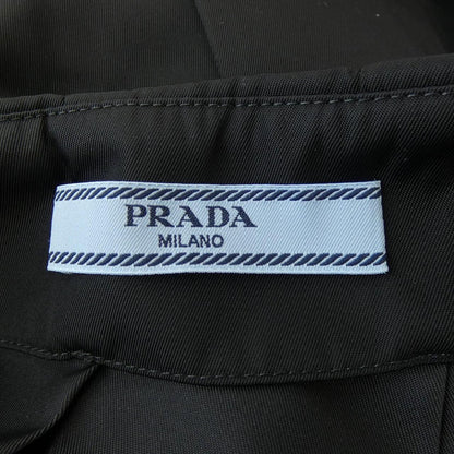 Prada Re-Nylon Pleated Mini Skirt Triangle Logo — view 4