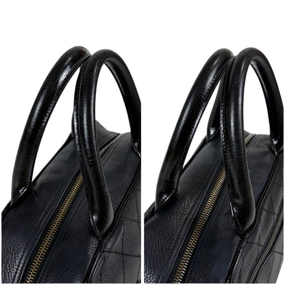 Chanel Quilted Caviar Leather Mini Boston Bag — view 7