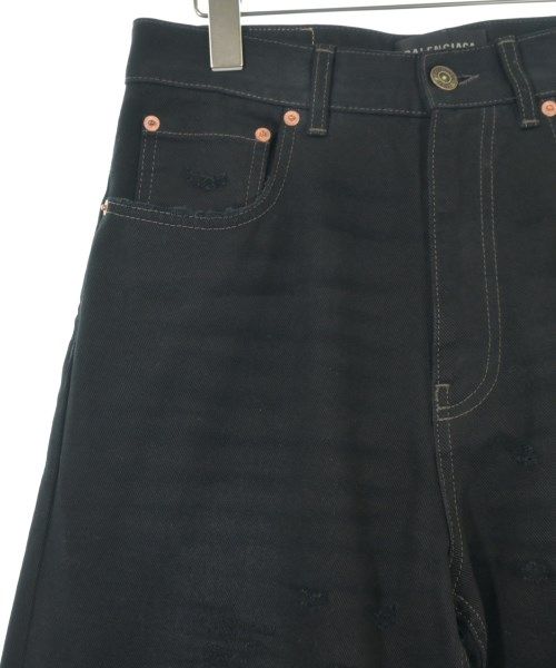 Balenciaga Denim Pants Black — view 4