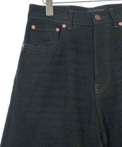 Balenciaga Denim Pants Black — view 4