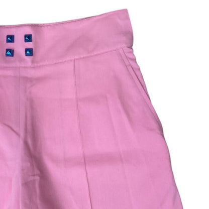 Hermes Shorts Pyramid Studs Wool Pink — view 2