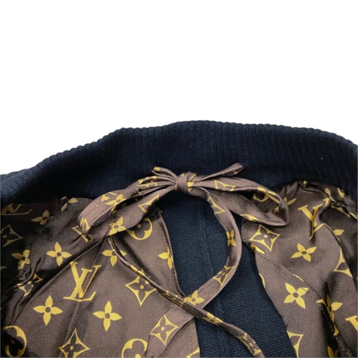 Louis Vuitton Jogger Pants Knit Damier Checkerboard Wool Cashmere Black — view 8