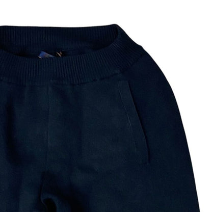 Louis Vuitton Jogger Pants Knit Damier Checkerboard Wool Cashmere Black — view 2