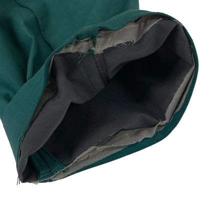 Prada Coat S Dark Green Soutien Collar Rain Cotton 36 — view 8