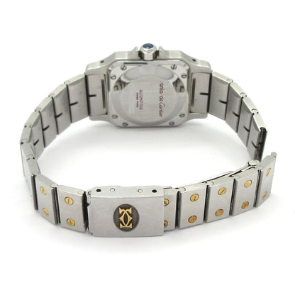 Cartier Watch Santos Galbee SM SS 18k White — view 6