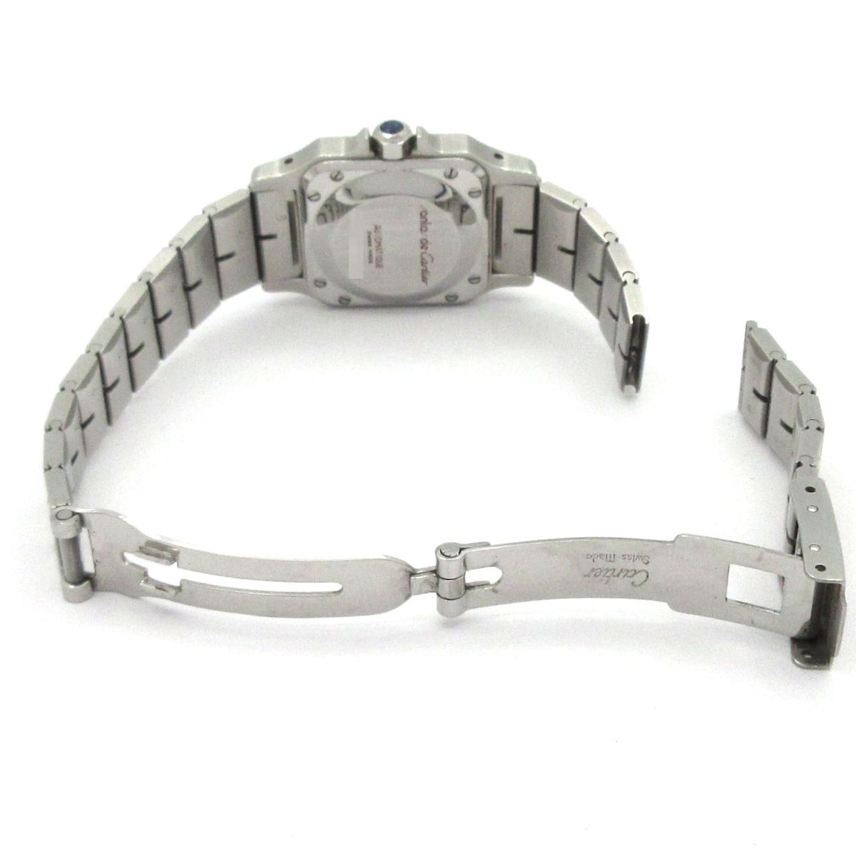 Cartier Watch Santos Galbee SM SS 18k White — view 7
