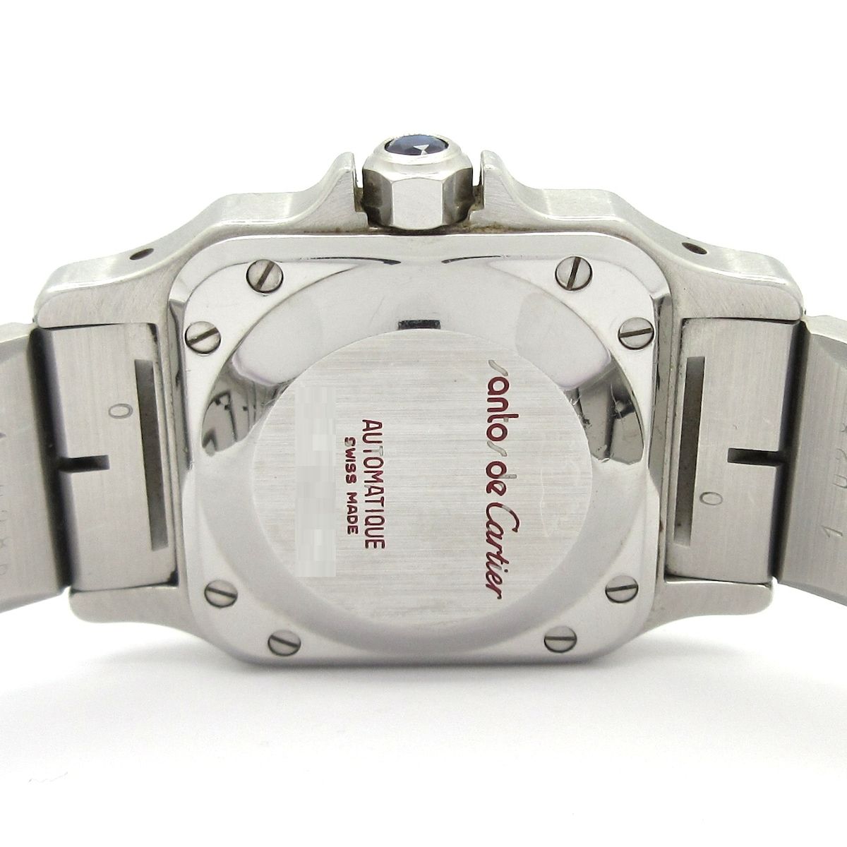 Cartier Watch Santos Galbee SM SS 18k White — view 5