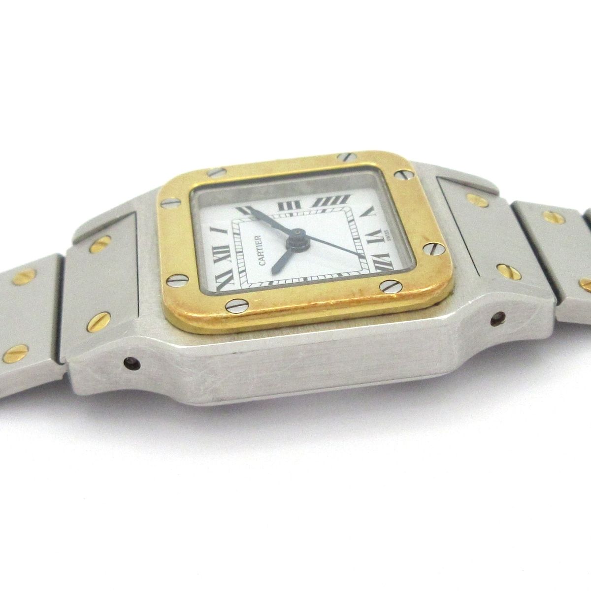 Cartier Watch Santos Galbee SM SS 18k White — view 3