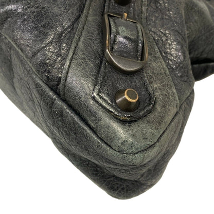 Balenciaga Handbag Black Leather — view 6