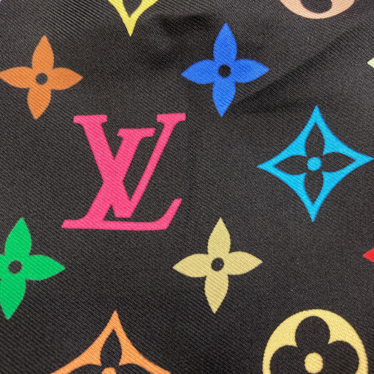 Louis Vuitton I Love Monogram Takashi Murakami Collaboration Scarf Silk — view 6