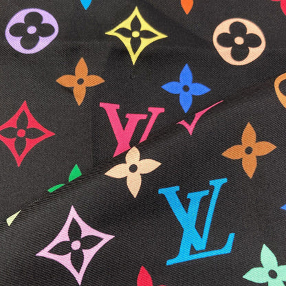 Louis Vuitton I Love Monogram Takashi Murakami Collaboration Scarf Silk — view 7