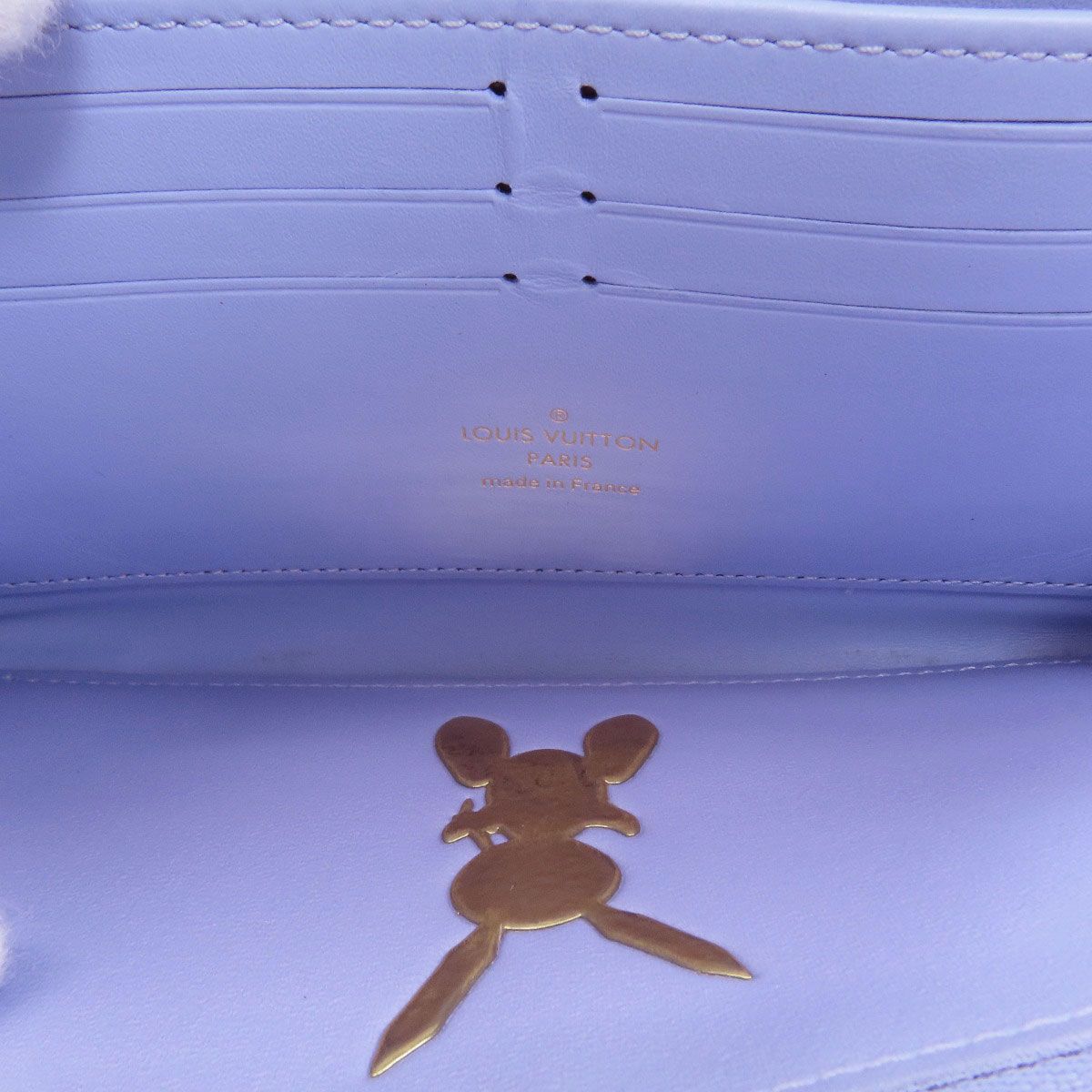 Louis Vuitton Zippy Wallet Masters Collection Monogram Clemence — view 8