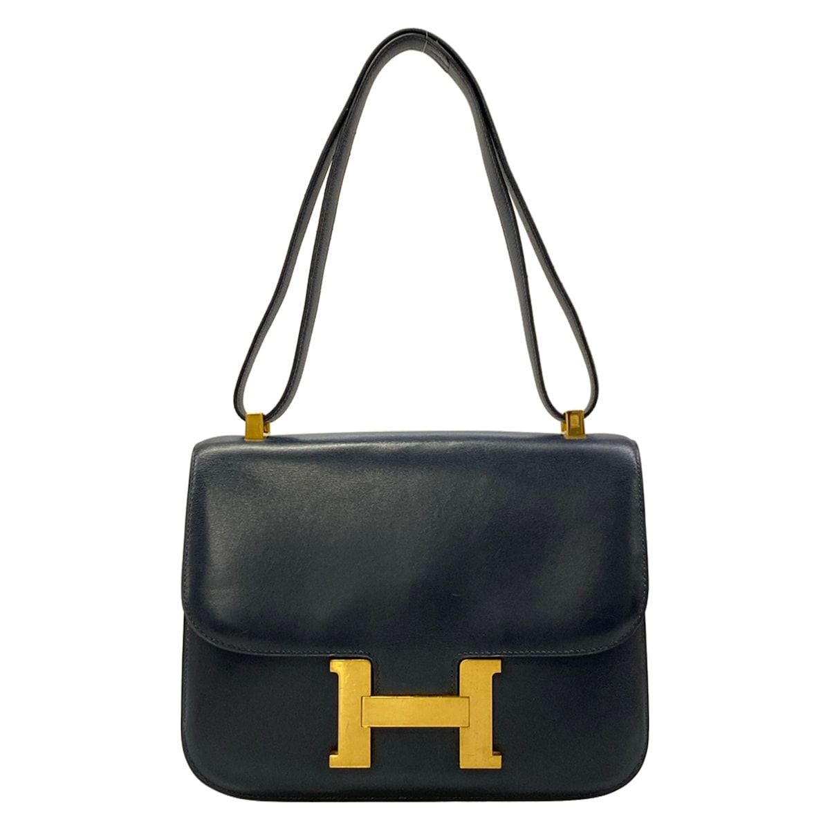 Hermes Shoulder Bag Constance 23 Dark Navy